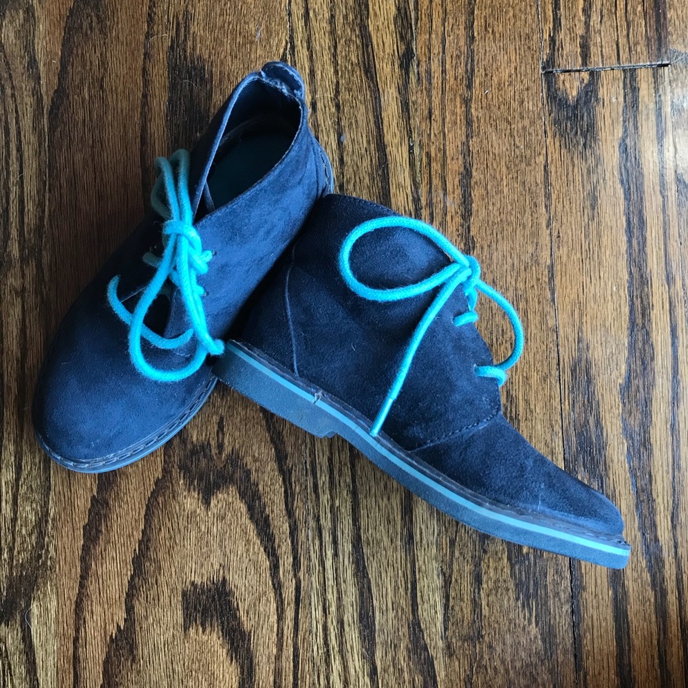 Cole Haan blue suede shoes